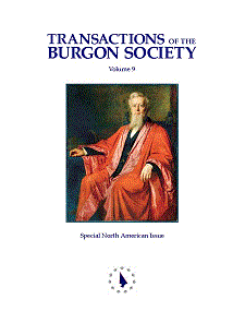 Transactions of the Burgon Society Volume 9 (2009) - Special North American Issue